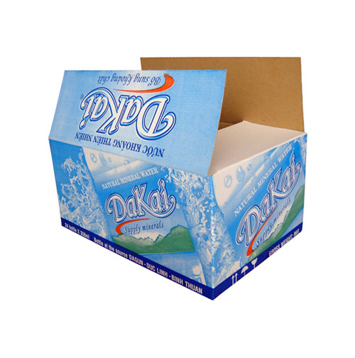 Custom printed cardboard packaging box